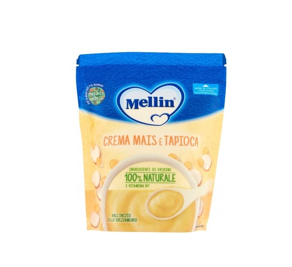 Majsgrød Crema di Mais e Tapioca 200g - Mellin