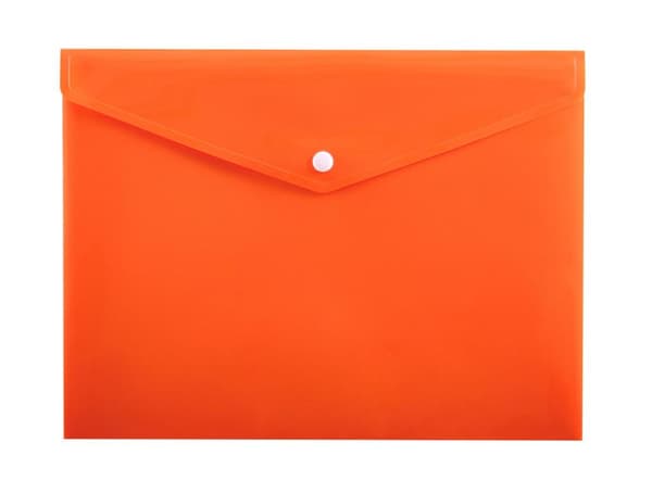 PENMATE A5 PP-114 Orange Trykknapkuvert