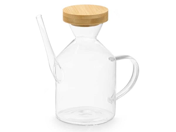 Olivenoliekaraffel med bambuslåg 60