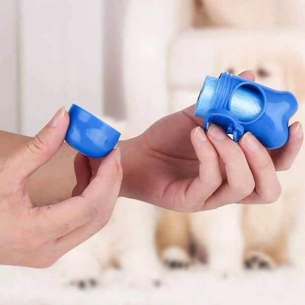 PÅSAR FÖR HUNDBAJS OCH UTÖVERFALL, SET MED 20 + BENFODRAL