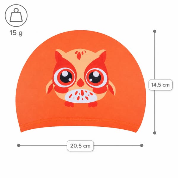 Aqua-Sport juniorkeps polyestertryckt uggla orange AS8632