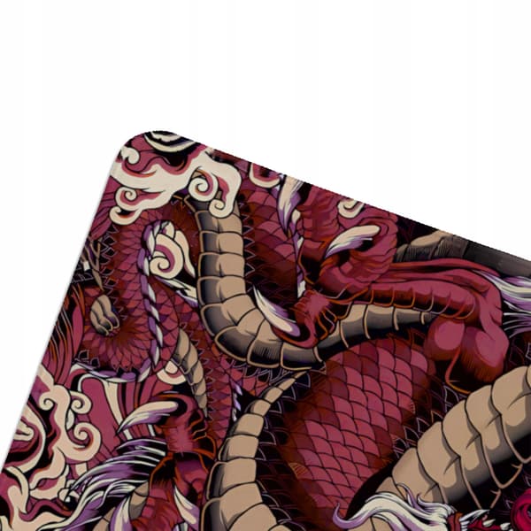 STOR MUSEMÅTTE 100x50 XXXL KBcustom Dragon Desk 95