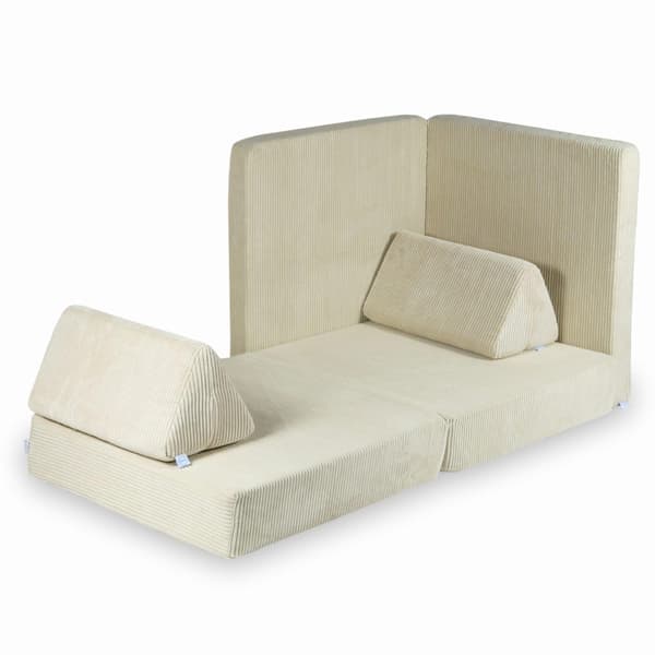 Montessori Standard Corduroy Beige Leksoffa