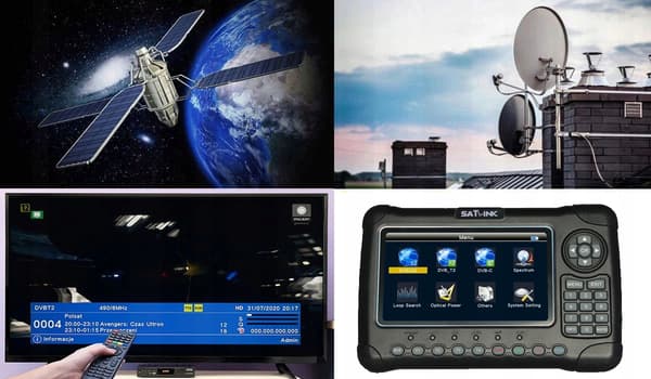 SATLINK WS6980 DVB-S2/T2/C KOMBO SIGNALMÄTARE