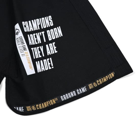 Ground Game Kimono/Gi BJJ Herre Champion 3.0 Sort A2