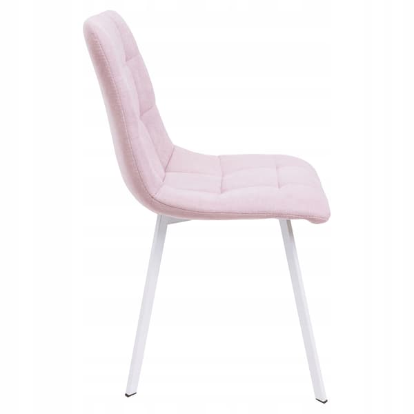Klädd matsalsstol VERMONT rosa