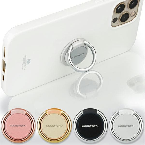 Mercury Holder Fingerring Telefonstativ Klipsring Sort/Guld