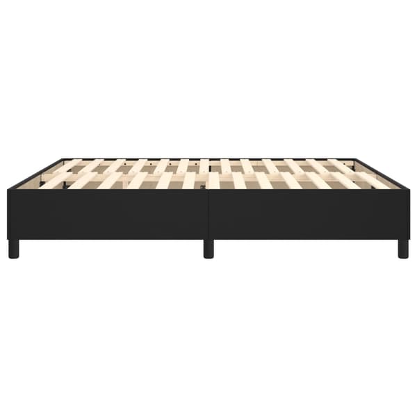 vidaXL sengestel sort 180x200 cm kunstlæder
