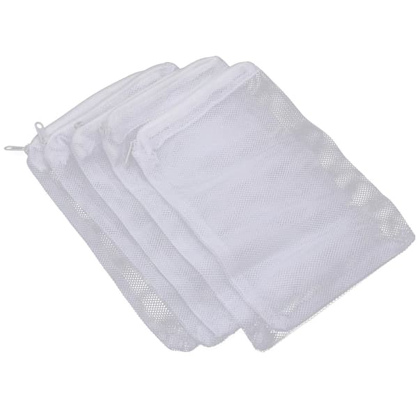 Net White Media Bag X - netpose med lynlås
