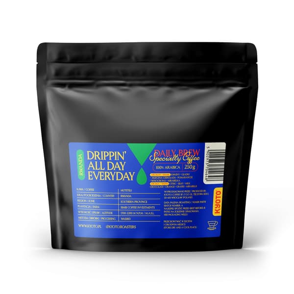 DRYPPENDE HELE DAGEN HVER DAG RWANDA MUTETELI (SPECIALKAFFE)