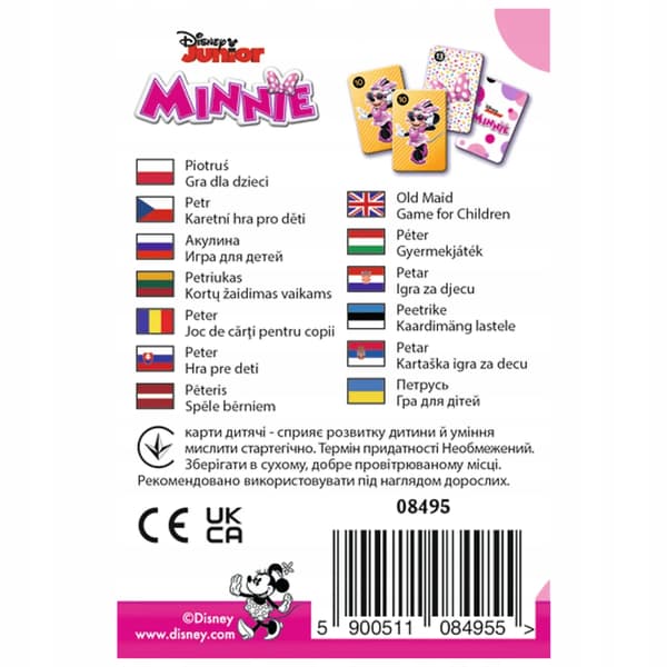 Trefl Disney Minnie Mouse spillekort 25 stk.