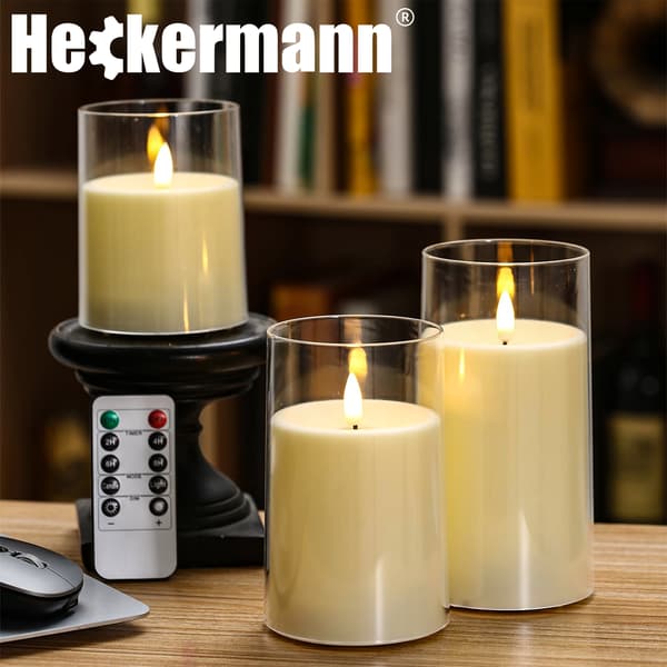 Heckermann 16400 LED-ljus 3 st