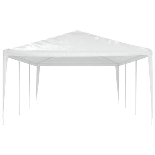 vidaXL Partytält 4 x 9 m vit