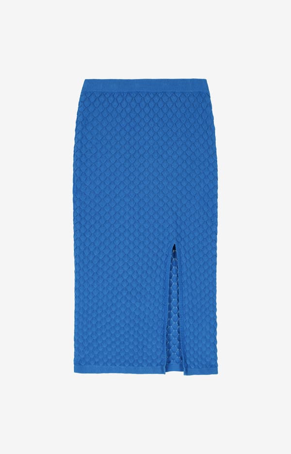 Kjol med vävd passform M/L