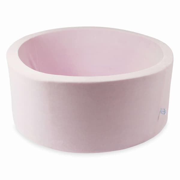 Dry pool 90x40 fløjl blød lys pink uden bolde