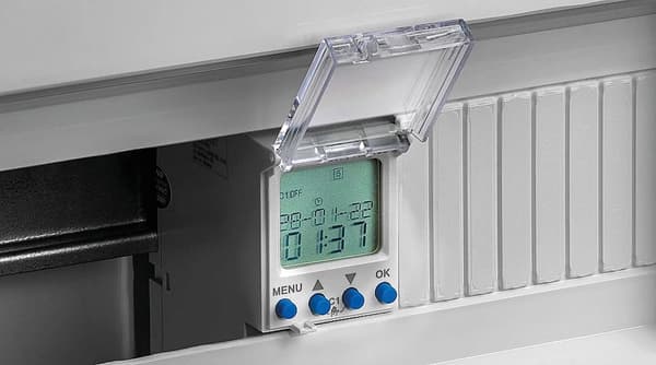 Multifunktionell elektronisk astronomisk timer för DIN-skena