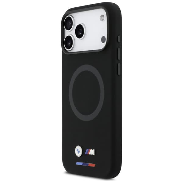 BMW M Silikone Logo MagSafe-cover til iPhone 17 Pro Max, sort