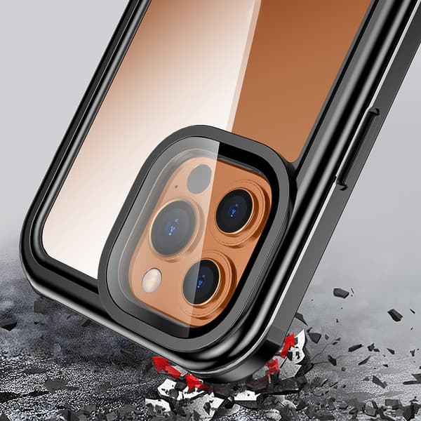 IP68 Vandtæt Etui til iPhone 13 / 13 Pro, Sort