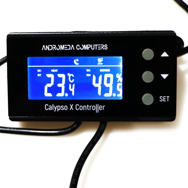 Andromeda Computers Calypso X-regulator - termostat och hygrostat