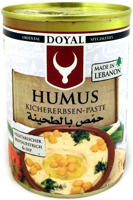 Hummus 400g kikhernetahnaa DOYAL kikherneitä
