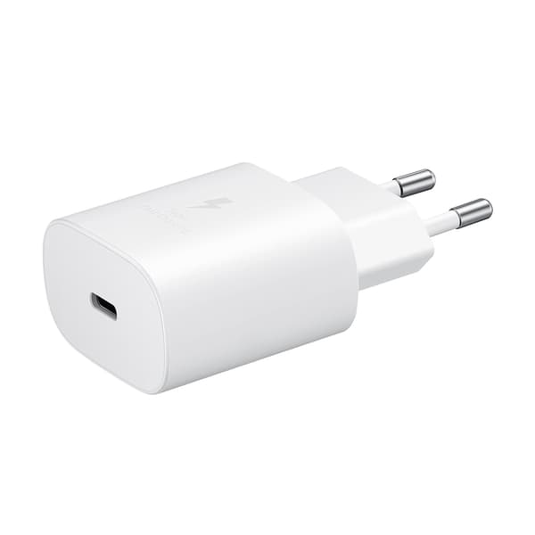 Samsung USB-C 25W snabb väggladdare - Vit