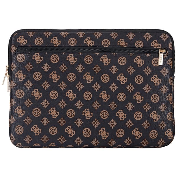 Guess Sleeve Peony Pocket Triangle Laptoptaske/Etui op til 14", Sort