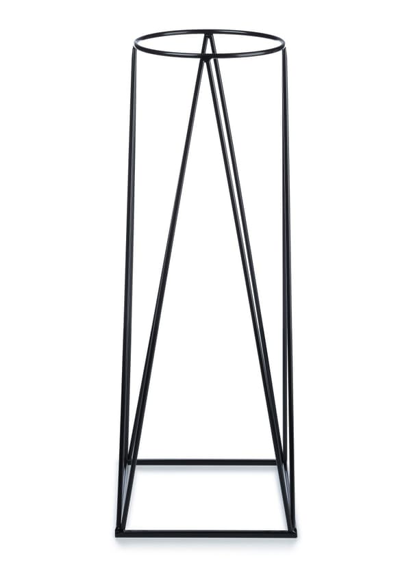 Modernt stående blomsterställ 96 cm metall