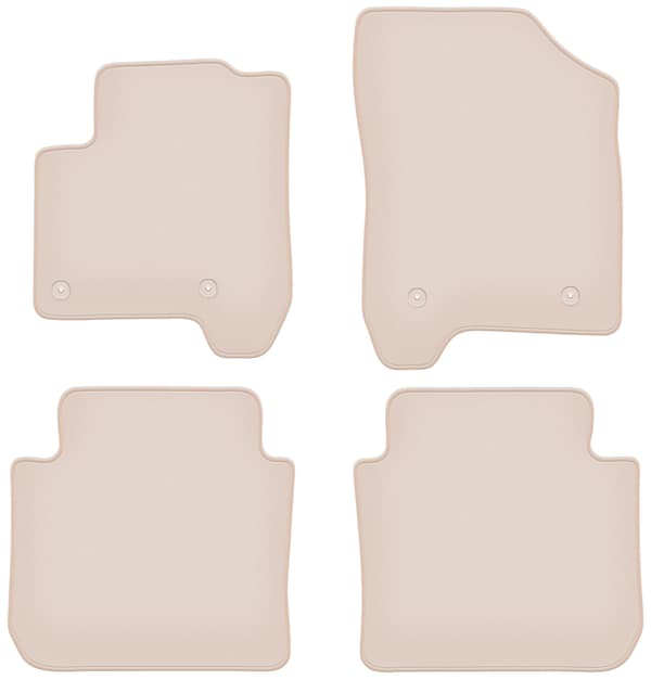 PREMIUM beige gulvmåtter til: Citroën C3 Picasso minivan 2008-2017