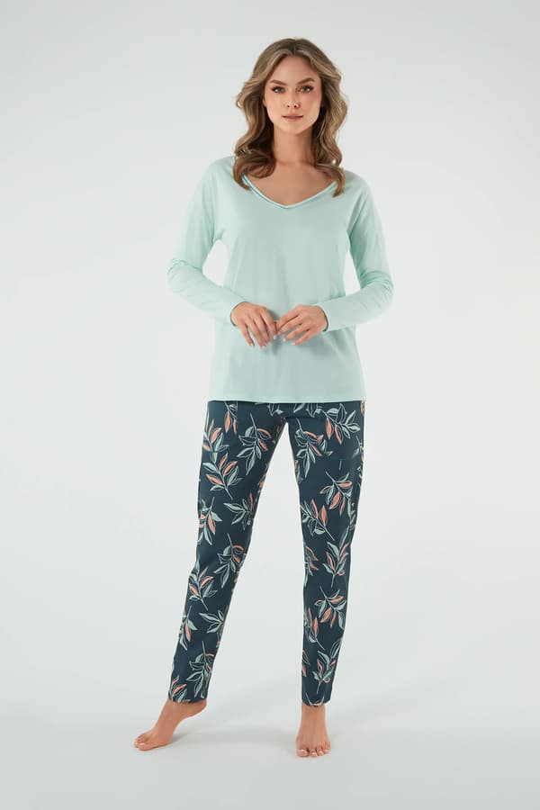 Julietta dampyjamas långärmad, långbyxor M