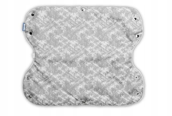 BARNVAGN/RUTTBARNSHANDSKA/MUDDA LJUSGRÅ FLEECE