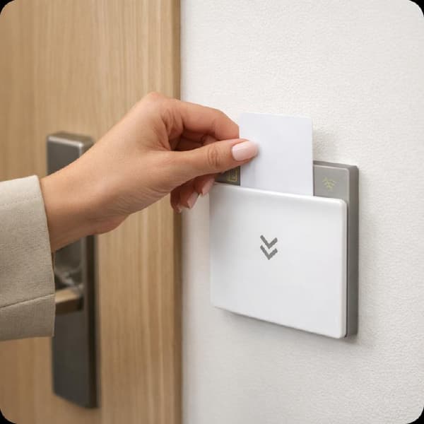 Hotelafbryder til ES3 TTLock-kort