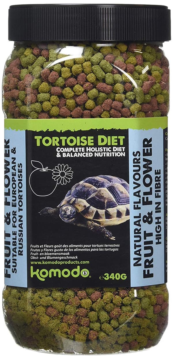 Komodo Tortoise Diet Frugtblomst 340g - foder til skildpadder