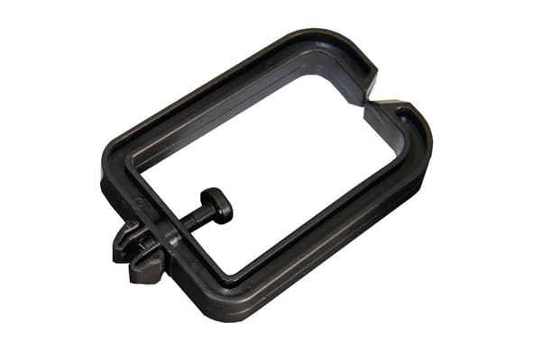 Universal kabelkrog i plastik - sort 19-0039C