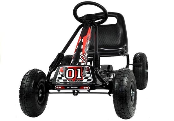 Gokart Sorte A-15 Pneumatiske Hjul