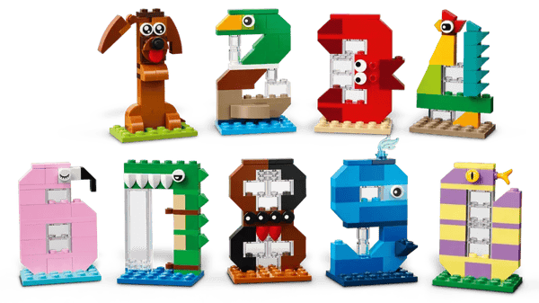 Lego Syntymäpäivänumerosetti 281 palaa (40807)