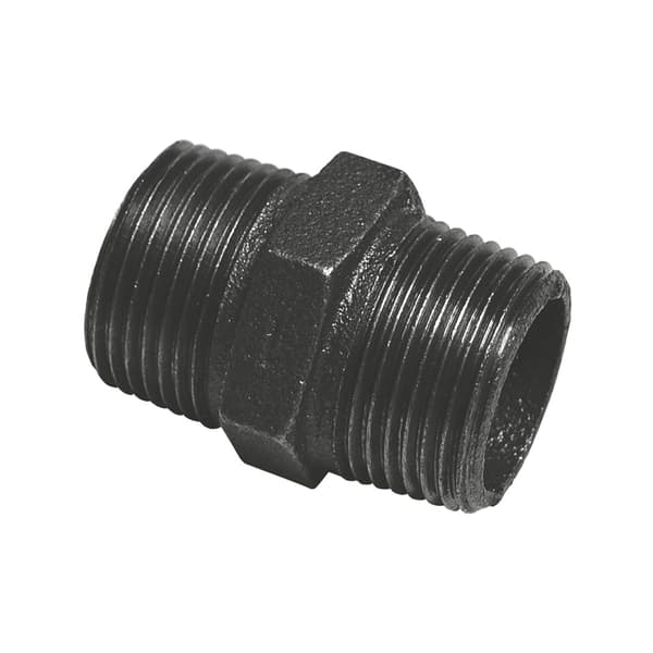 IDMAR Nippel 3/4" sort (DN20) N4