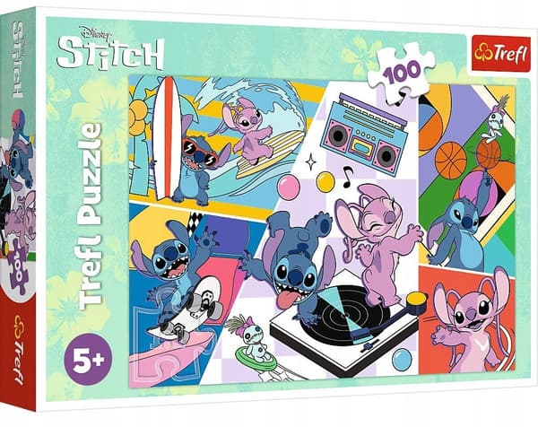 PUSLESPIL 100 MINDER LILO & STITCH 16473