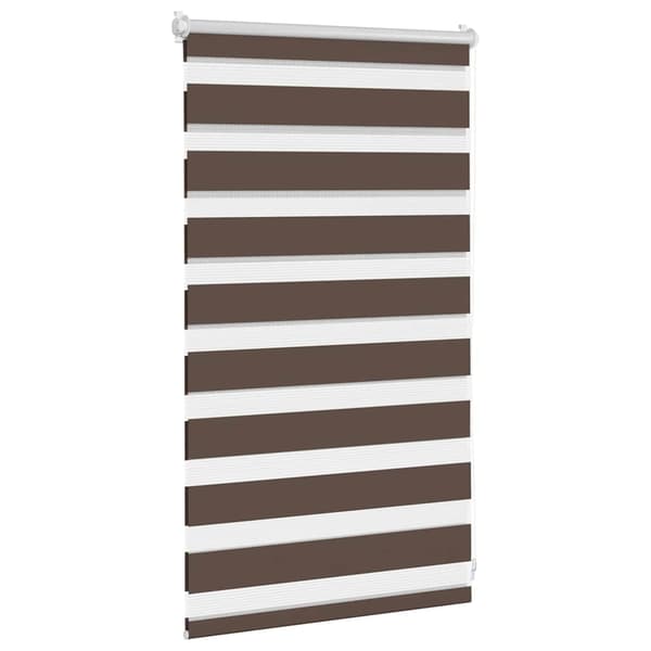 Randig rullgardin (50 x 100 cm), kaffe