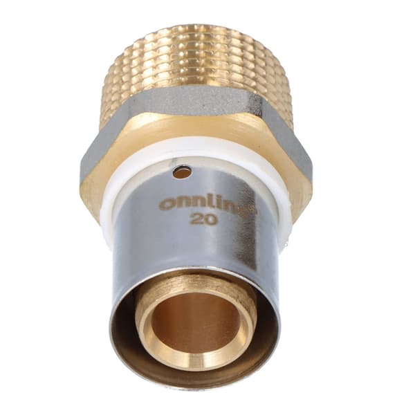 Presset forbindelse GZ 20mm x 3/4 online