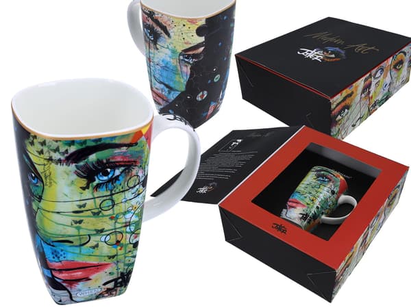 Carmani, stor mugg 450ml Loui Jover