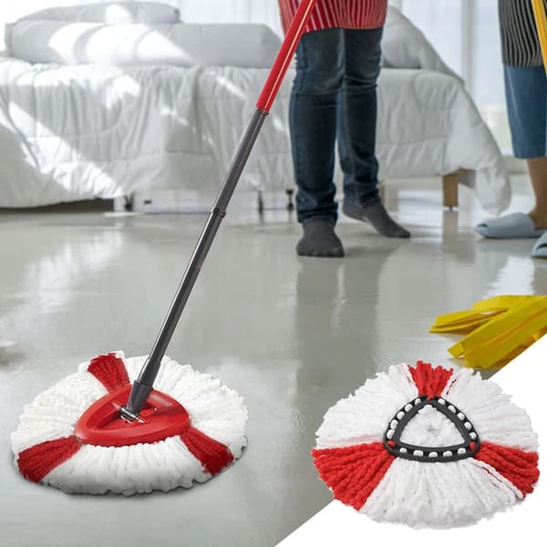6 x VILEDA SPIN MOP REFILLS, UDSKIFTNINGSREFILLS, SÆT
