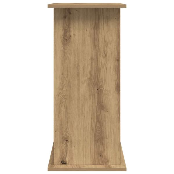 vidaXL akvarieskab, håndlavet egetræ, 81x36x73 cm