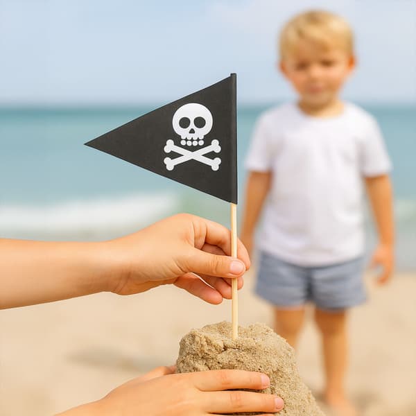 BC Flags Sandkasselegetøj Strandsandtilbehørssæt til børn 4x