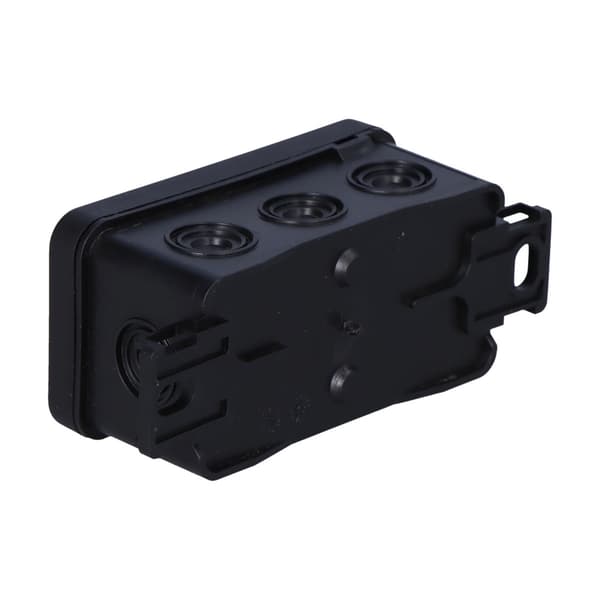 NS8 FASTBOxHOOK vægmonteret installationsboks, 45x85x40mm, sort