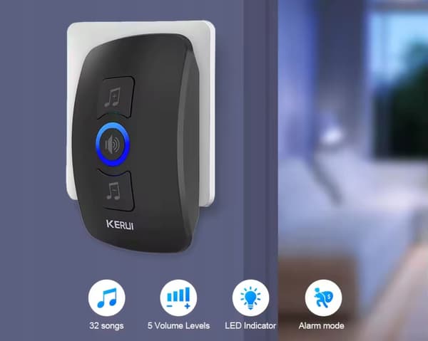 Kerui Home Trådlös Dörrklocka 433mhz