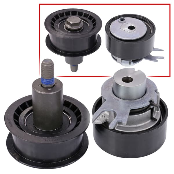 Kamremsats (rem + rulle + vätskepump) CONTITECH CT 957 WP2