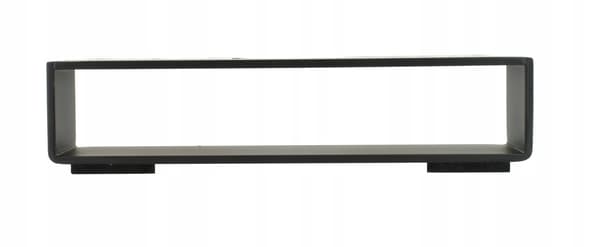 Møbelben, sengefod, vinduesløber, sort MAT loft 225x70mm SL023