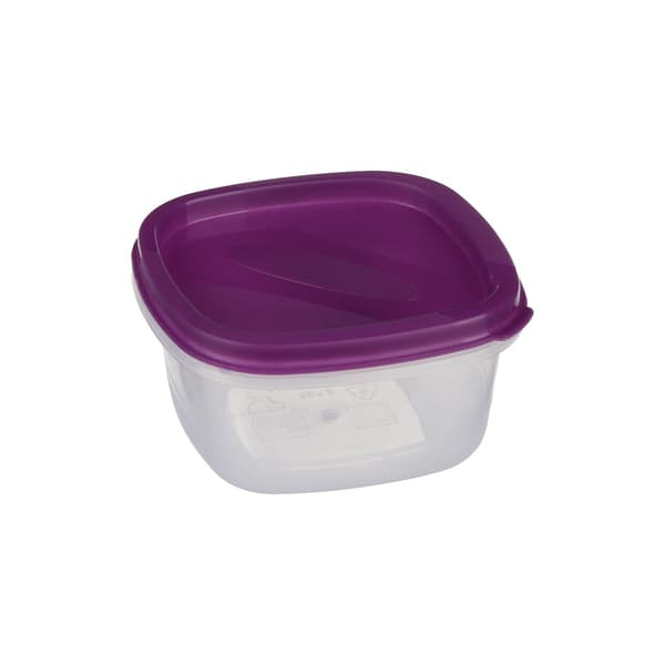 Set med 7 färger av matbehållare