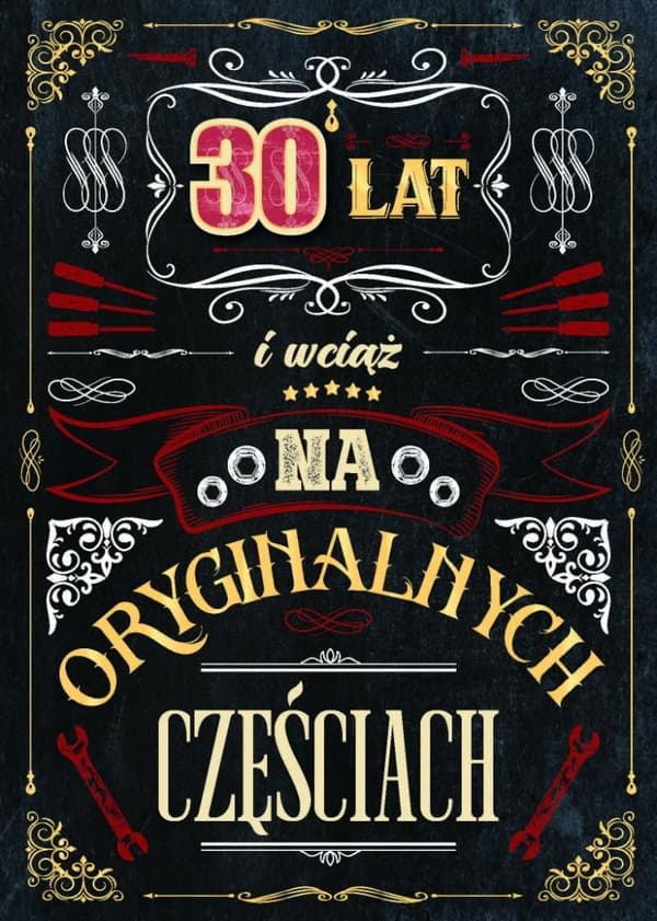 Syntymäpäiväkortti 30