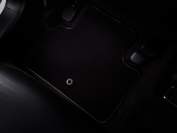 polyamid førermåtte til: Renault Modus minivan 2004-2012 gummibelagt førermåtte